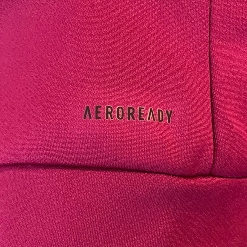 Adidas GG PO Hooded Sweatshirt Aeroready Pullover Top NWT Sz M 12/14 - Picture 3 of 8